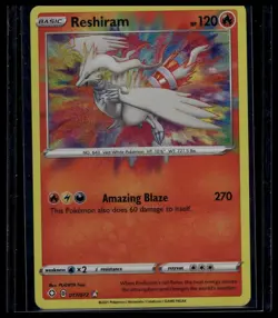 Reshiram 017/072 Amazing Rare Shining Fates Pokemon - Image 1