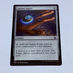 Arcane Signet 159 - Magic The Gathering Trading Card MTG Tc7 - Image 1