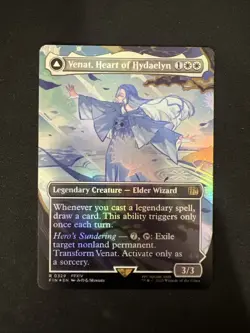 Venat, Heart of Hydaelyn / Hydaelyn, the Mothercrystal - Foil - Borderless Mint - Image 1