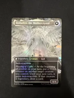 Venat, Heart of Hydaelyn / Hydaelyn, the Mothercrystal - Foil - Borderless Mint - Image 2