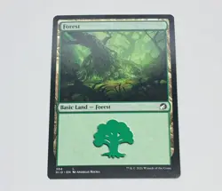 Forest 384 Magic The Gathering Trading Card MTG Tc7 - Image 1