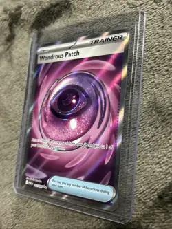 Pokemon TCG Wondrous Patch Trainer-Item 122/068 Ultra Rare Holo - Image 3