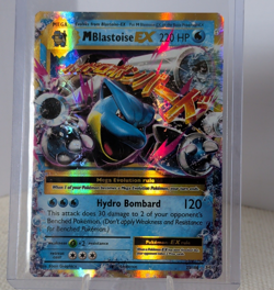 Pokemon M Blastoise EX 22/108 Evolutions Holo HP220 Hydro Bombard - Image 1