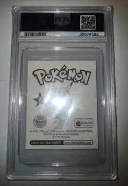 1999 Pokemon Merlin Stickers Pikachu Special Glitter Holo S1 Pika - Image 2