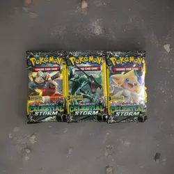 3x Pokemon Packs Celestial Storm Sun & Moon Mini Booster Pack Pokemon Rare 2018 - Image 1