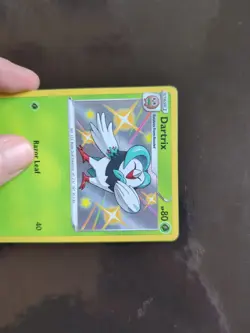 Pokemon TCG Dartrix Shining Fates SV002/SV122 Holo Shiny Holo Rare LP - Image 2
