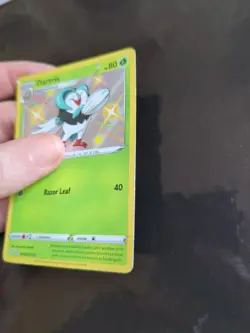Pokemon TCG Dartrix Shining Fates SV002/SV122 Holo Shiny Holo Rare LP - Image 4