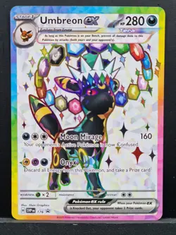 Pokemon TCG Umbreon EX SVP 176 Premium Figure Collection Promo NM Condition - Image 1