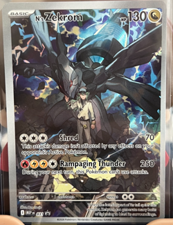 Pokemon Ascended Heroes ETB Promo Card N’s Zekrom #31 NM - Image 1