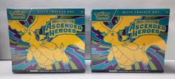 Pokemon TCG Ascended Heroes ETB Elite Trainer Box New Sealed x2 (Plastic Issues) - Image 1