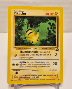 Pikachu 27 Wizards Black Star Promo Pokemon 1466 - Image 1