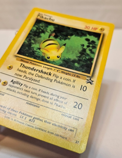 Pikachu 27 Wizards Black Star Promo Pokemon 1466 - Image 2