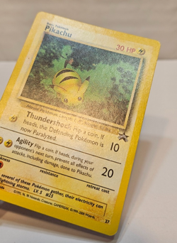 Pikachu 27 Wizards Black Star Promo Pokemon 1466 - Image 3