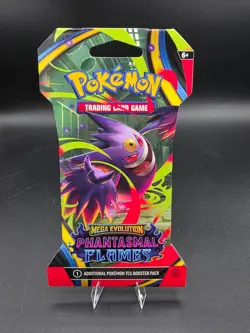 Pokemon TCG: Mega Evolution Phantasmal Flames Sleeved Booster Pack NEW - Sealed - Image 5