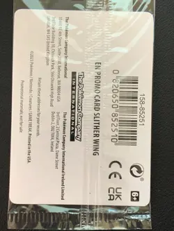 SEALED Pokemon Slither Wing 107/182 Paradox Rift Best Buy Reverse Holo Promo - Image 2