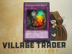 Treacherous Trap Hole - TU03-EN005 - Super Rare - Yugioh LP - Image 1