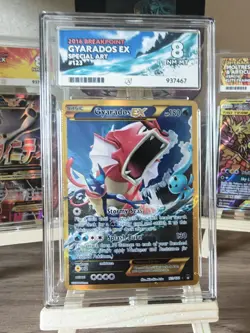Pokemon TCG Gyarados EX 123/122 XY Breakpoint 2016 Secret Holo Rare Card - Image 1