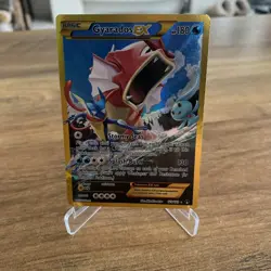 Pokemon TCG Gyarados EX 123/122 XY Breakpoint 2016 Secret Holo Rare Card - Image 1