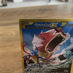 Pokemon TCG Gyarados EX 123/122 XY Breakpoint 2016 Secret Holo Rare Card - Image 2
