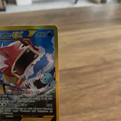 Pokemon TCG Gyarados EX 123/122 XY Breakpoint 2016 Secret Holo Rare Card - Image 3