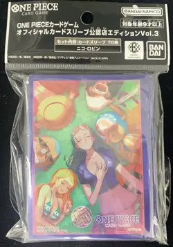 Nico Robin 70 Sleeves Japanese One Piece Card Game Official Limited Vol.3 BK78 - Image 1