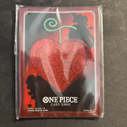 One Piece Devil Fruit Vol 3 Sleeves - 10 count Heart DEVIL FRUIT - One Piece - Image 1