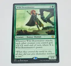 Wild Beastmaster 146 Magic The Gathering Trading Card MTG Tc7 - Image 1