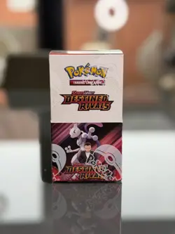 Pokemon TCG Destined Rivals Half Booster Box 18 Packs Factory New & Sealed - Image 1