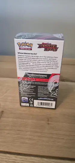 Pokemon TCG Destined Rivals Half Booster Box 18 Packs Factory New & Sealed - Image 3