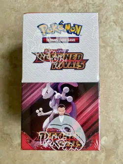 Pokemon Destined Rivals Half Booster Box (18 Packs) Brand New Factory Sealed! - Image 1
