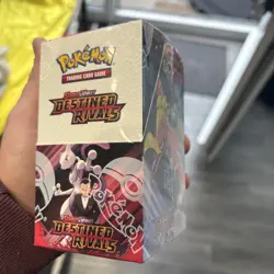 Pokemon Destined Rivals Half Booster Box (18 Packs) *Factory Sealed* New - Image 1