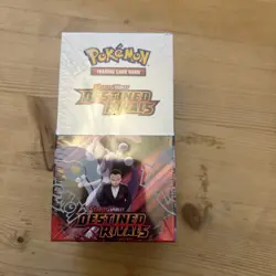 Pokemon Destined Rivals Half Booster Box (18 Packs) New Factory Sealed - Image 1