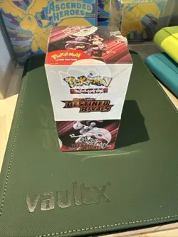 Pokemon Destined Rivals Half Booster Box (18 Packs) *Factory Sealed* New - Image 1