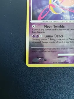 Pokemon Card Cresselia 2/106 D&P Great Encounters Reverse Holo Rare - Image 4