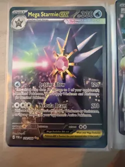 Mega Starmie EX 118/088 SIR Perfect Order Pokemon Card - Image 1