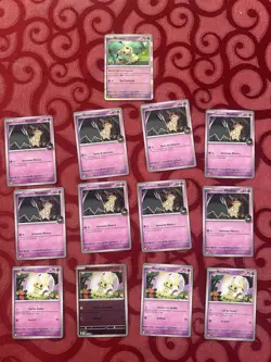 Mimikyu Ascended Heroes Phantasmal Holo Foil Base Spanish English Card Lot OF 13 - Image 1