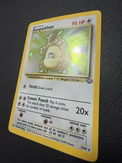 Pokemon TCG Kangaskhan Jungle Holo Card 5/64 Near Mint - Image 2