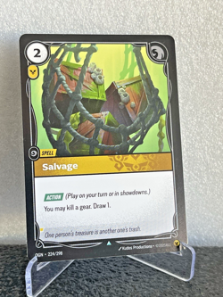 Salvage Riftbound OGN-224/298 Non-Foil Near Mint Card - Image 1