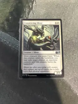 MTG Constricting Sliver - Magic 2015 (M15) #007 Magic the Gathering - Image 4