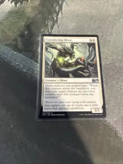 MTG Constricting Sliver - Magic 2015 (M15) #007 Magic the Gathering - Image 5