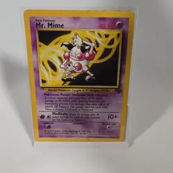 🔥 Old vintage Pokemon TCG Base Set Card Lot Electrode Mr. Mime Lass 5x 🔥 - Image 2