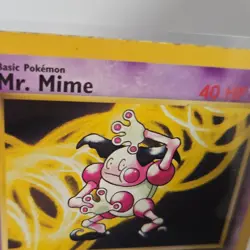 🔥 Old vintage Pokemon TCG Base Set Card Lot Electrode Mr. Mime Lass 5x 🔥 - Image 3