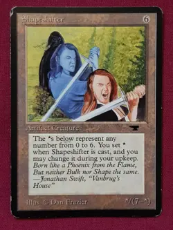 Magic The Gathering ANTIQUITIES SHAPESHIFTER artifact card MTG - Image 1