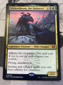 1 x Witherbloom, the Balancer - Secrets of Strixhaven - NM-Mint - MTG - Image 1