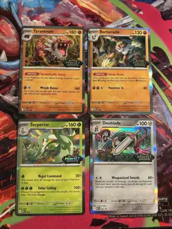 Perfect Order - Pokemon - Build and Battle Stamped Promos Complete Set Of 4 - Image 1