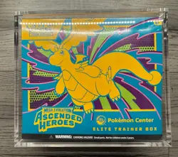 Pokemon Center Ascended Heroes ETB Elite Trainer Box & Acrylic Case - New Sealed - Image 1