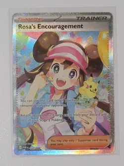 Mint Rosa’s Encouragement SIR 123/088 Pokemon Perfect Order Card Pikachu - Image 1