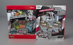 Pokemon White Flare Binder + Poster Collection- Sam's club bundle - Image 1