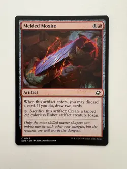 Melded Moxite MTG Magic the Gathering Card NM Near Mint EOE - Image 1