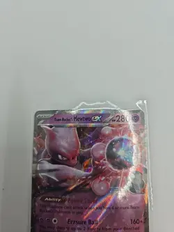 Pokemon TCG - Team Rocket's Mewtwo ex 081/182 NM Double Rare Destined Rivals 2 - Image 2